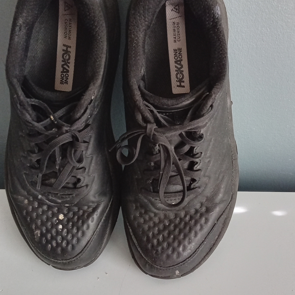 Hoka One One Black Maximum Cushion Running‎ Shoes Men's Size 10